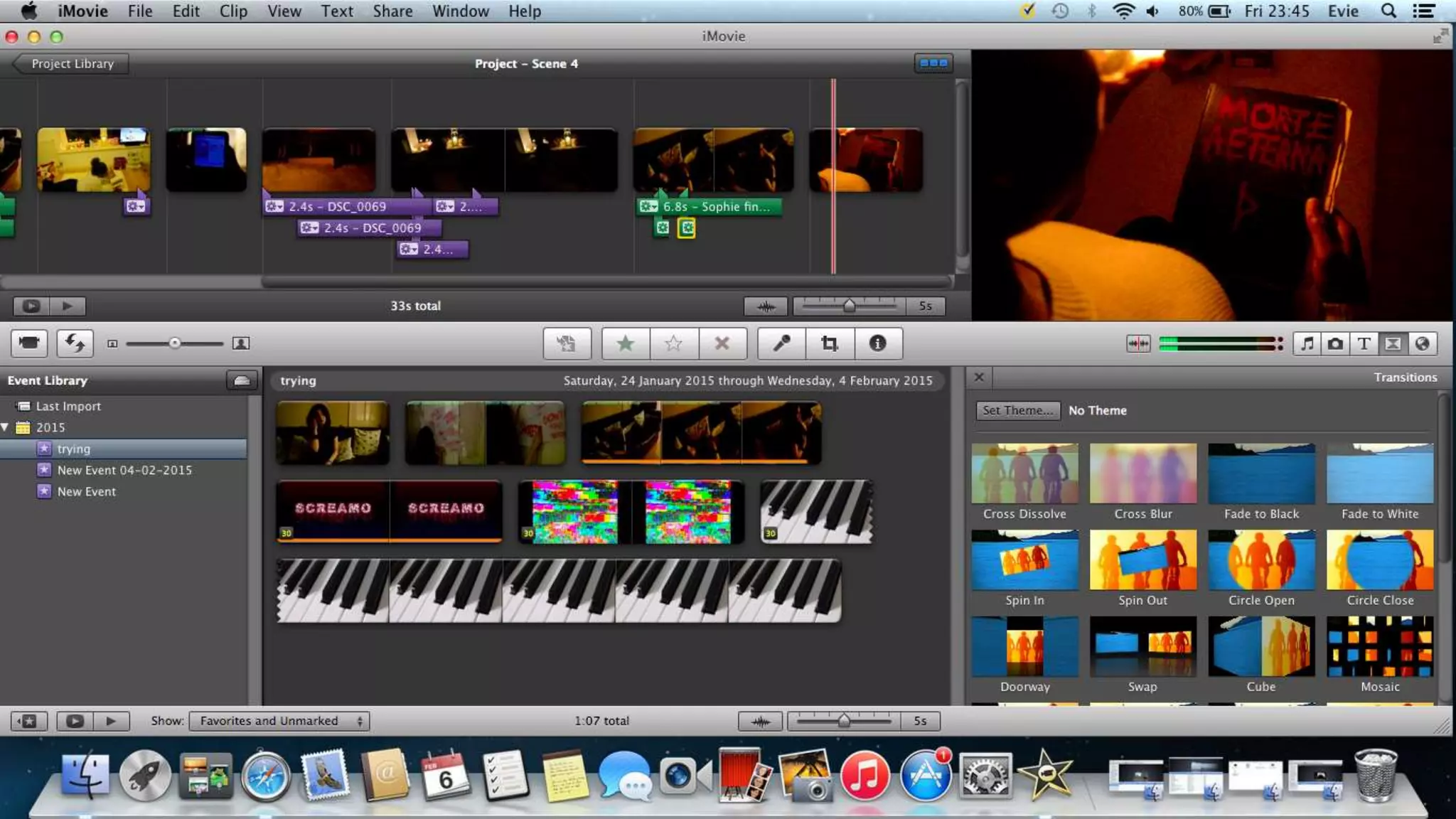 imovie and logic screenshot images