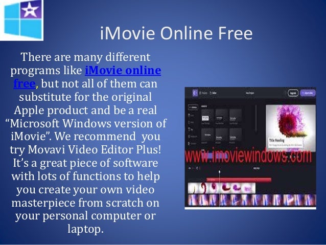 Imovie Online Alternatives For Any Os