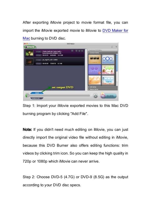 Burn Dvd Using Imovie Burn Dvd Using Imovie