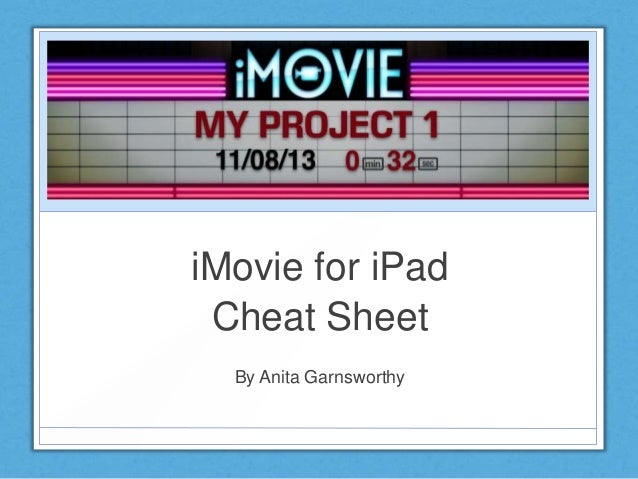 imovie user guide for ipad imovie user guide for ipad