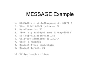 Imp sip basics-presentation[1] | PDF