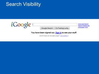 Search Visibility
 