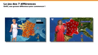 Le jeu des 7 différences
Enfin, une grosse difference pour commencer !
 