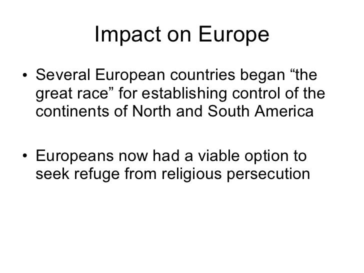 a study on the effects of european colonization Effects of european colonialism in africa study play limited manufacturing-european nations took the rich resources from africa and sent them back home to be. a study on the effects of european colonization Effects of european colonialism in africa study play limited manufacturing-european nations took the rich resources from africa and sent them back home to be.