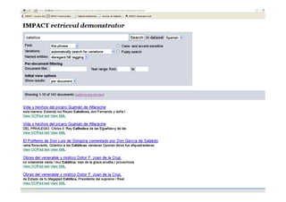 IMPACT is supported by the European Community under the FP7 ICT Work Programme. The project is coordinated by the National Library of the Netherlands.
 
