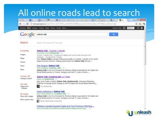 All online roads lead to search
 