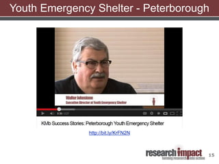 15
Youth Emergency Shelter - Peterborough
http://bit.ly/KrFN2N
 