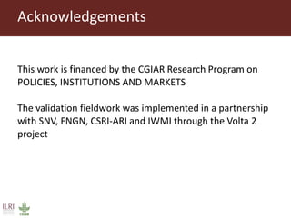A conceptual framework to evaluate the impact of innovation platforms on agrifood value chains development