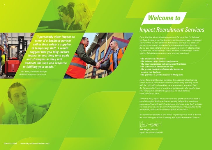Impact Recruitment Services Brochure
