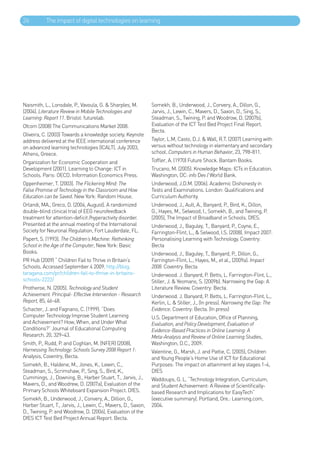 The impact of digital technology: A review of the evidence of the ...