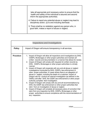 IMPACT Employee Handbook | PDF