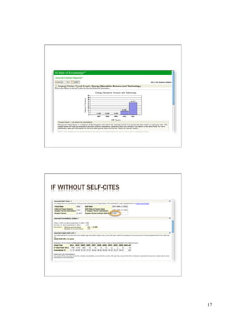 IF WITHOUT SELF-CITES




                        17	

 