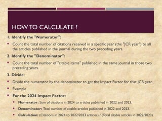 ImpactFactors_Updated_2024_withCharts_Infographics.pptx