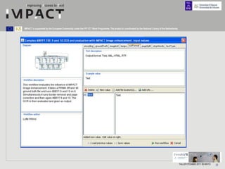 IMPACT is supported by the European Community under the FP7 ICT Work Programme. The project is coordinated by the National Library of the Netherlands.




                                                                                                                                                         TALLER FESABID 2011 26 MAYO   31
 