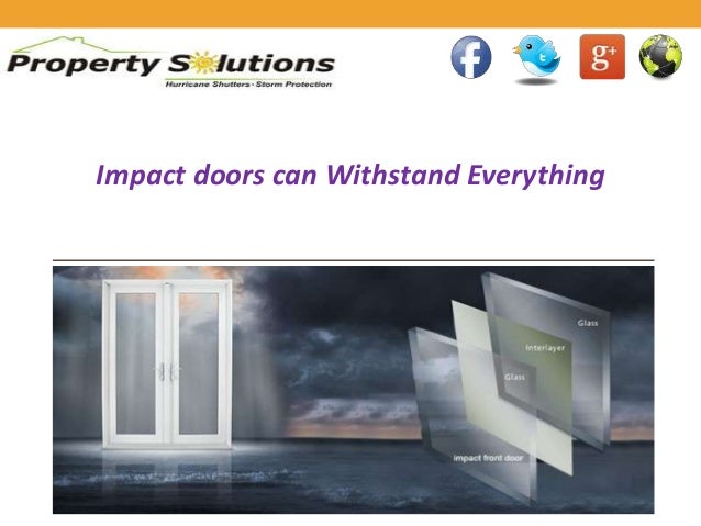 Impact Front Doors Can Withstand Everything