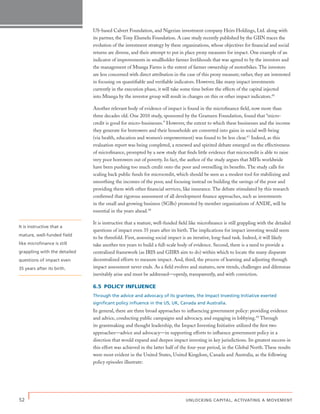 Tony Calvert Impact Investing Evaluation Report | PDF