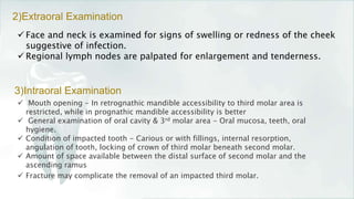 Impaction of mandibular 3rd molar | PPTX