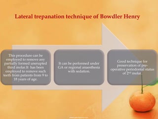 mandibular molar Impactions | PPTX