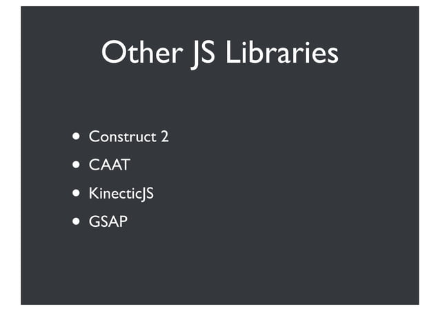 Impactjs Lightening Talk key Impactjs Lightening Talk key