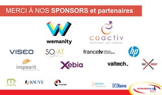 MERCI À NOS SPONSORS et partenaires
 