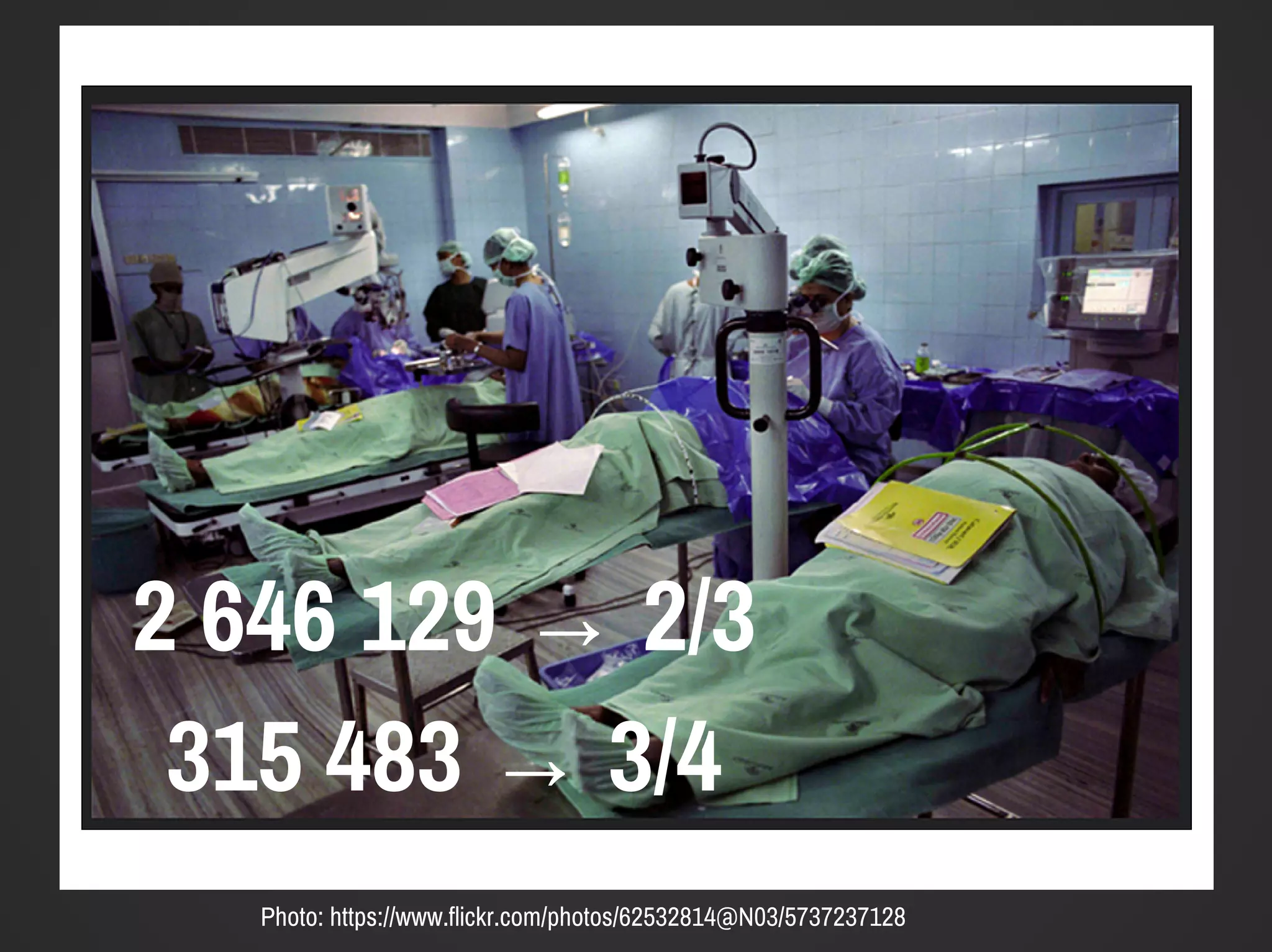 Photo: https://www.flickr.com/photos/62532814@N03/5737237128
2 646 129 → 2/3
315 483 → 3/4
 