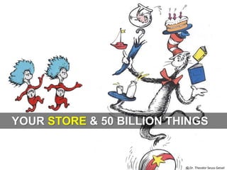 YOUR STORE & 50 BILLION THINGS
© Dr. Theodor Seuss Geisel
 