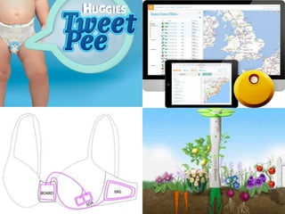 We have over 10 billion connected
objects in the world
. . . by 2020, this is set to rise to 50
billion.