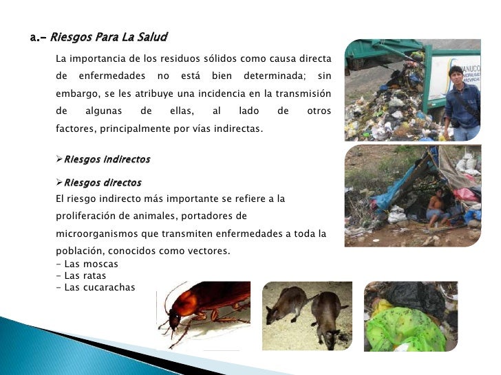 CONTAMINACION DE RESIDUOS SOLIDOS