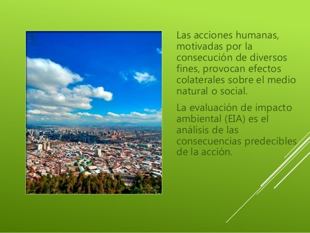 Impacto ambiental de la actividad humana