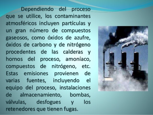 Impacto ambiental de la industria petroquimica