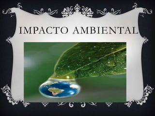 IMPACTO AMBIENTAL

 
