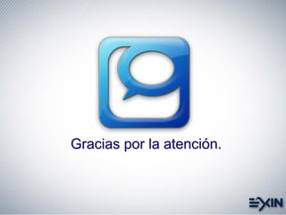 Gracias por la atención.
 