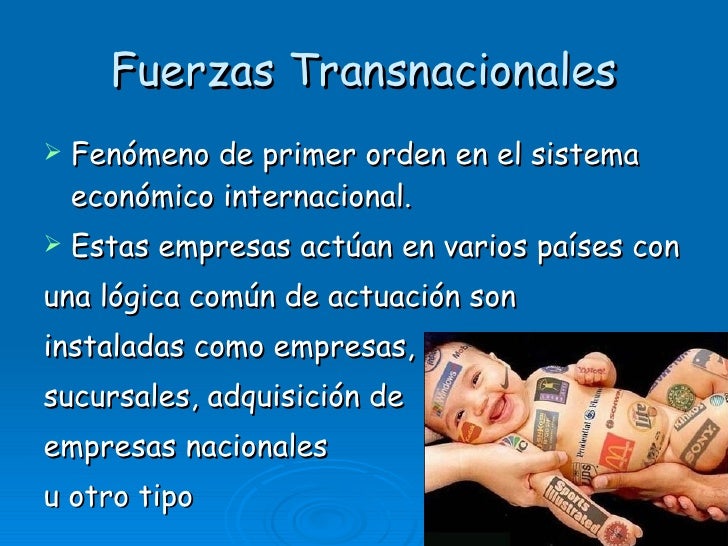 Impacto de la globalizacion