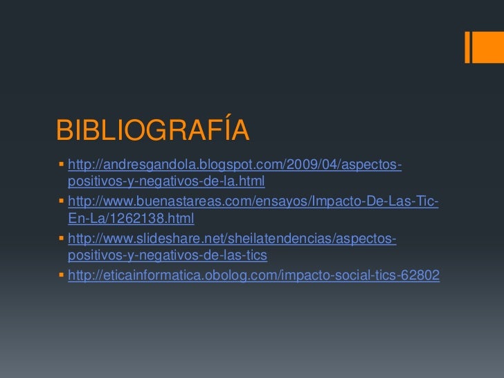 Impacto de las tics en la sociedad