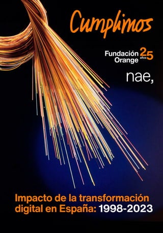 Impacto de la transformación
digital en España: 1998-2023
 
