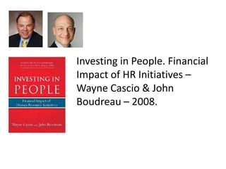 Modelos de análisis de utilidad de los métodos de selección de personal: