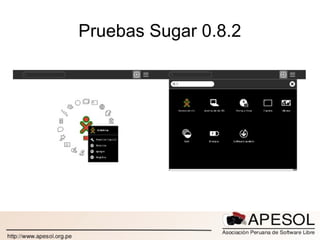 Pruebas Sugar 0.8.2 