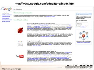 http://www.google.com/educators/index.html 