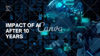 IMPACT OF AI
AFTER 10
YEARS
 