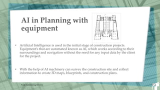 Impact of ai in the construction industry | PPTX