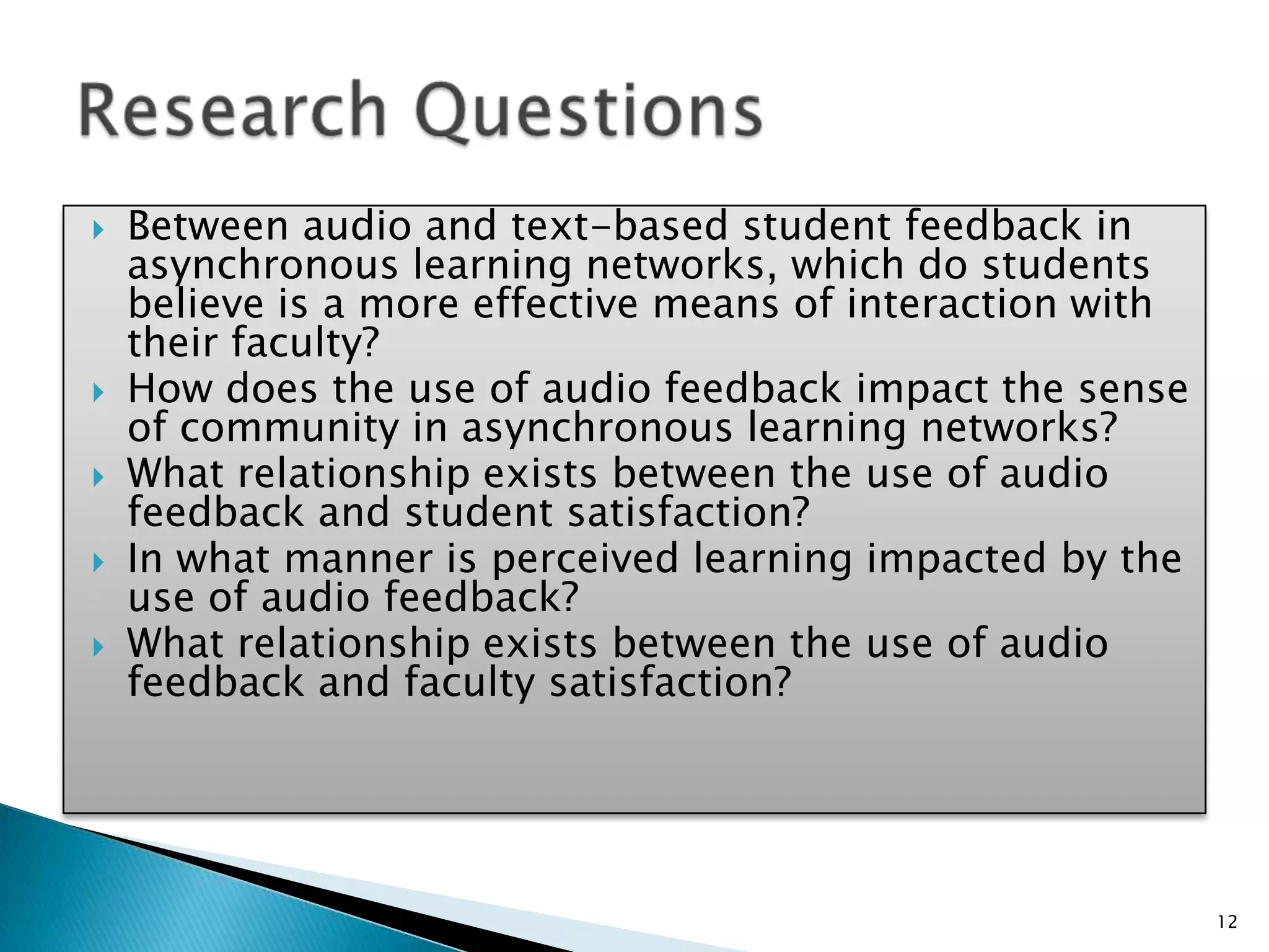 Impact Of Asynchronous Audio April24 09 Final