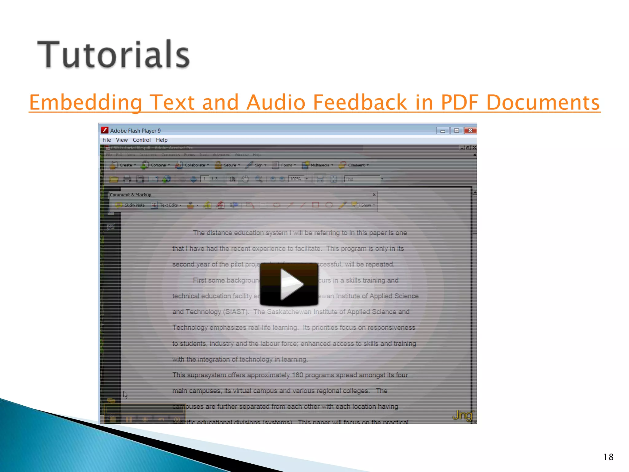 Impact Of Asynchronous Audio April24 09 Final