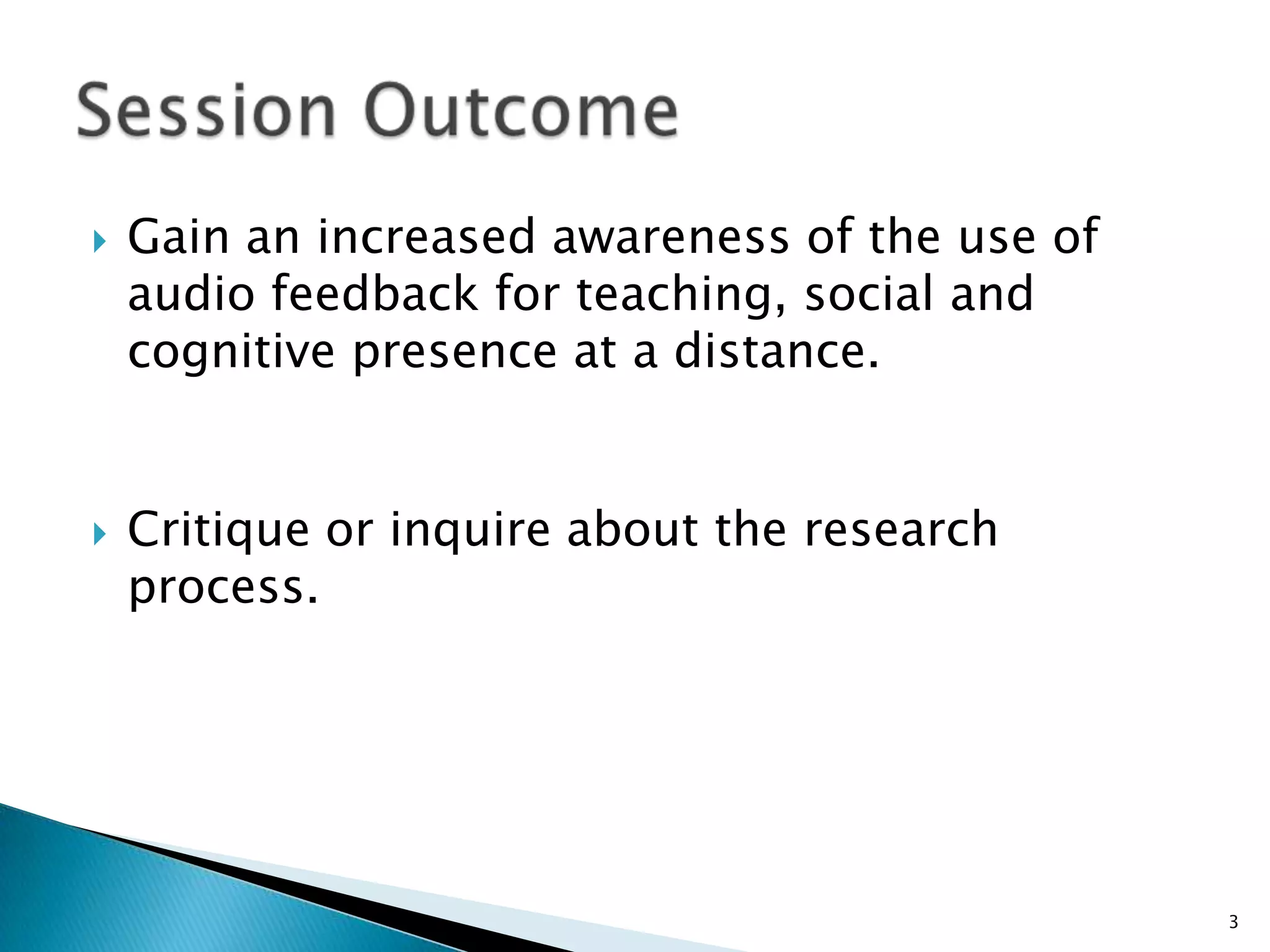 Impact Of Asynchronous Audio April24 09 Final