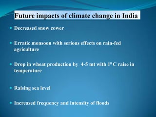 Impact of climate change on rice production | PPTX