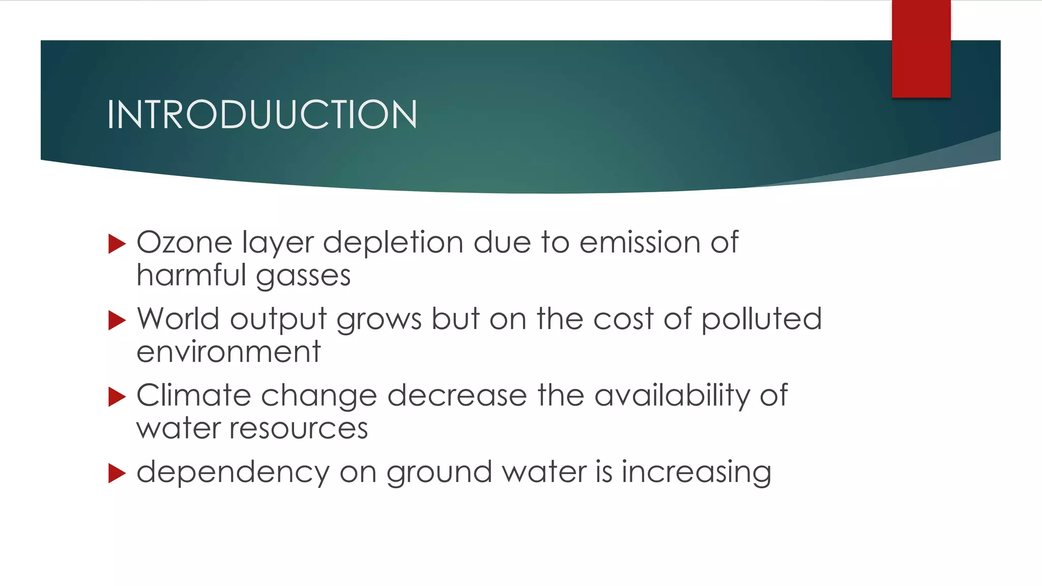 climate change and water resources | PPTX