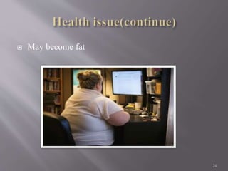 Computer Safety Fat Inflation Impact of computing | PPTX