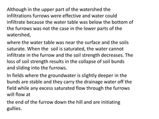 Impact of conservation practices on runoff and soil properties | PPTX