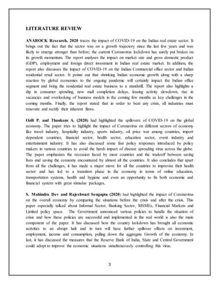 Impact of corona virus on Indian economy | DOCX