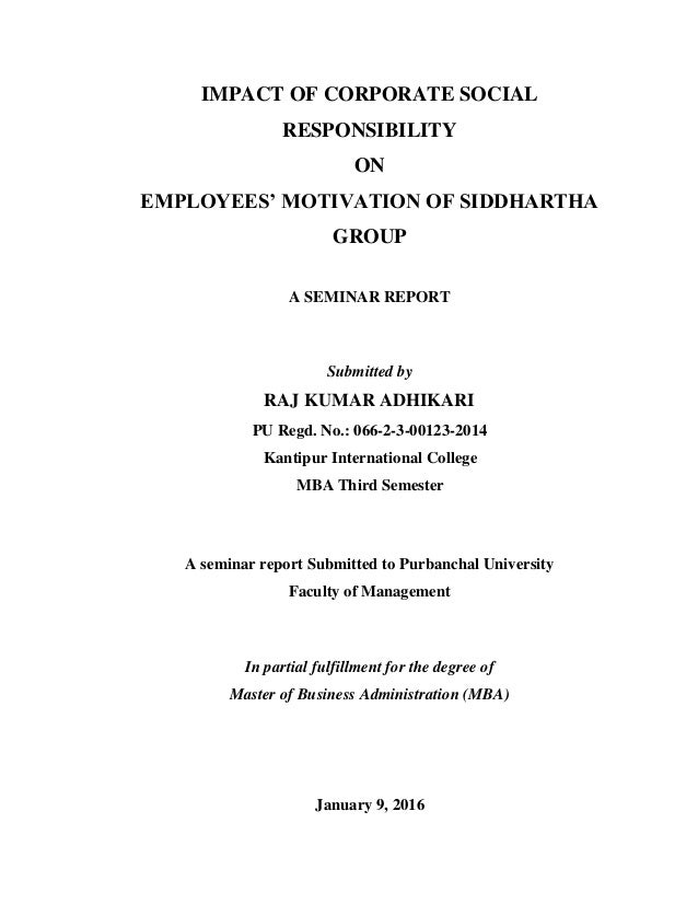 corporate social responsibility research paper corporate social responsibility research paper