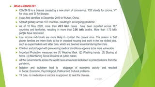 Impact of covid 19 on Indian Economy & Banking Sector | PPTX